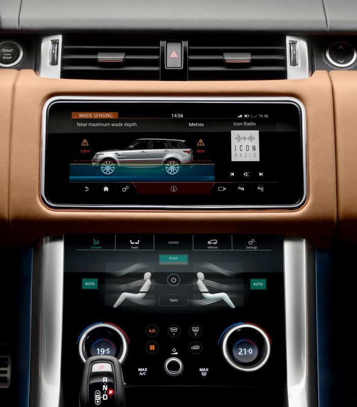 Range Rover Sport : Caméra Recul sur Écran Usine | Média