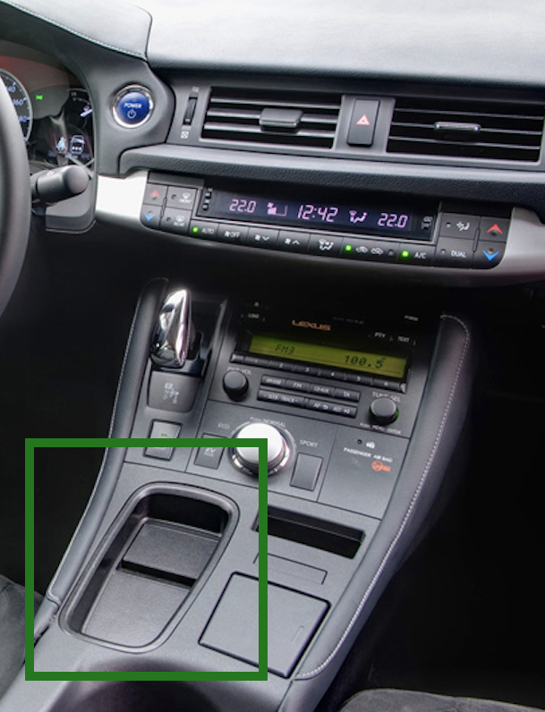 Autoradio origine Lexus CT 200 de 2010 à 2018