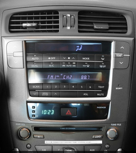 Autoradio origine Lexus IS de 2005 à 2012