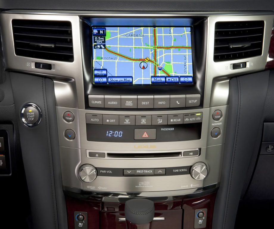 écran d’origine Lexus LX570 2008-2015 remplaçable (modèle 2)