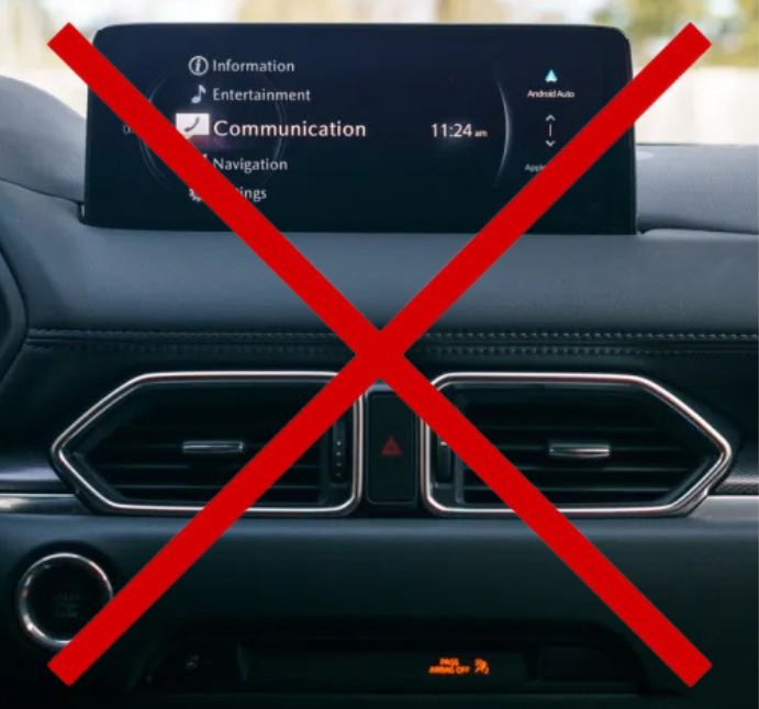 Autoradio d'origine Mazda CX-5 et CX-8