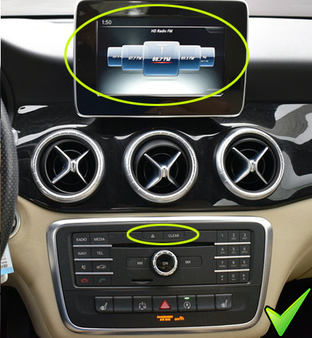 Autoradio Gps Mercedes GLA de 2013 à 2019