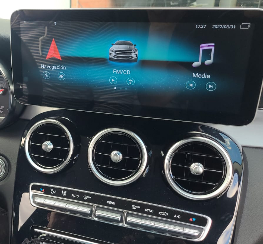 Écran Mercedes Classe C W205 GLC NTG6.0 10,25 pouces tactile COMAND compatible CarPlay