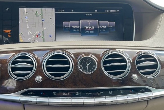 Écran Mercedes Classe S W222 12,3 pouces tactile COMAND Online NTG5.0 compatible CarPlay 2013-2017