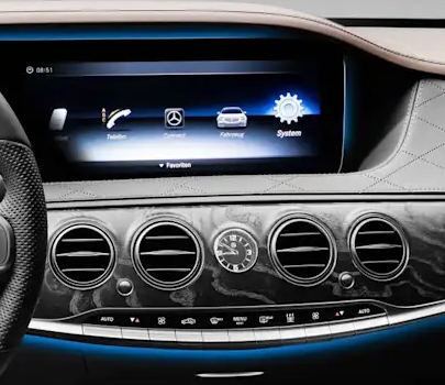 Écran Mercedes Classe S W222 12,3 pouces tactile COMAND Online NTG5.5 compatible CarPlay 2017-2020