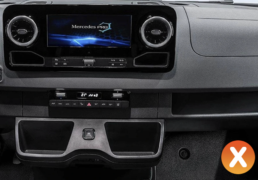 poste d’origine Mercedes Sprinter 2018-2023