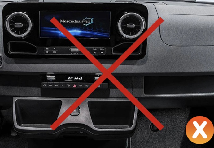 Autoradio d'origine Mercedes Sprinter