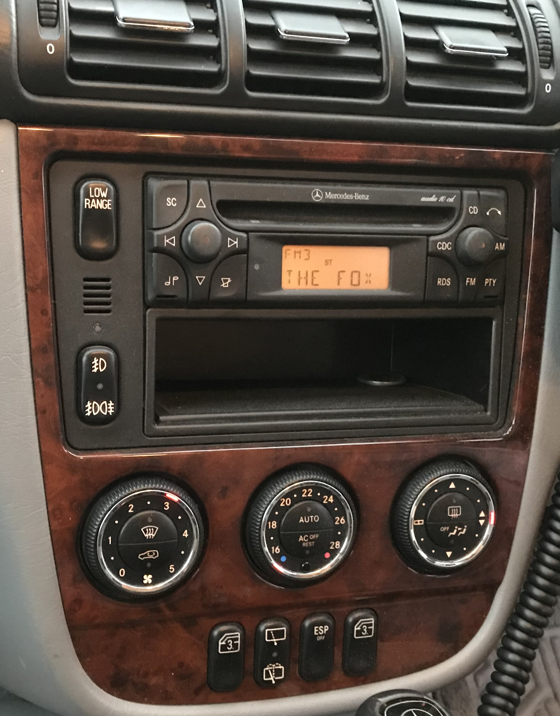 poste d’origine Mercedes ML 2003-2005