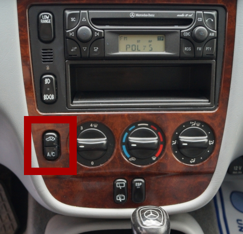 poste d’origine Mercedes ML 2003-2005
