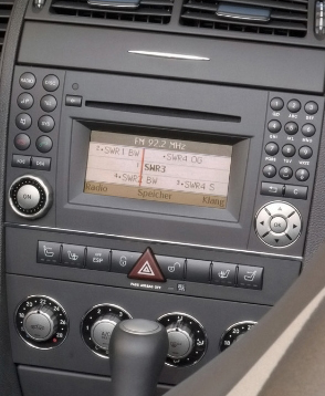 Autoradio d'origine Mercedes SLK