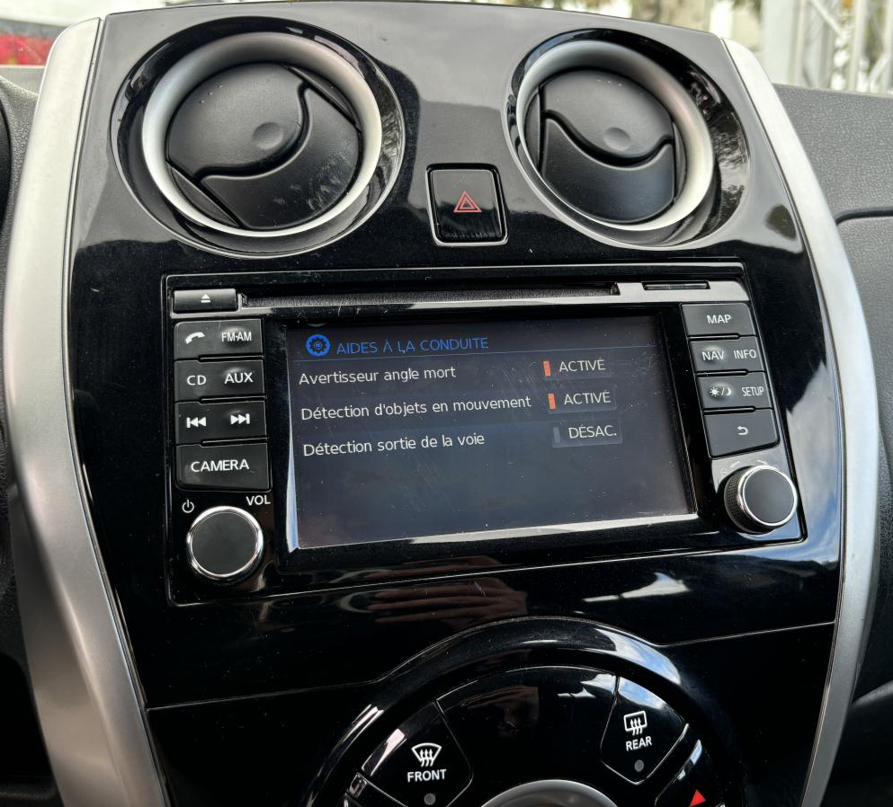Autoradio origine Nissan Note 2012 2019 deuxième génération E12 monospace compact