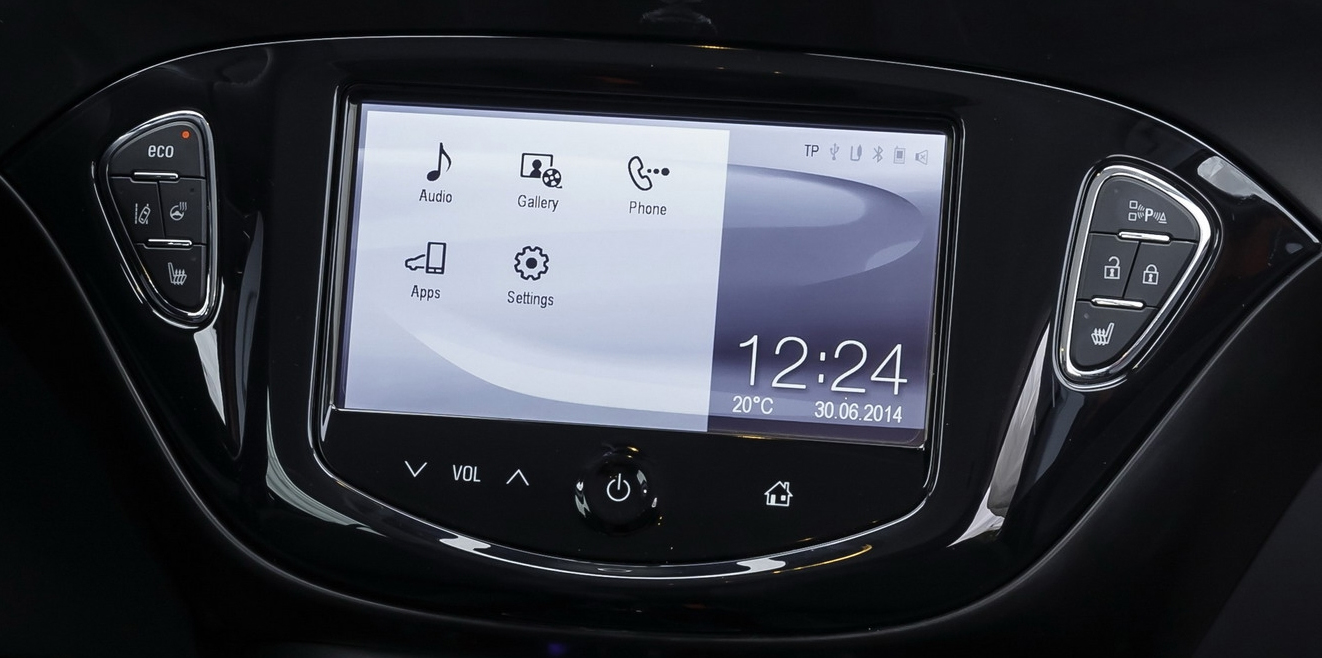 Autoradio tactile Android 13.0 GPS et Apple Carplay Opel Adam et Corsa