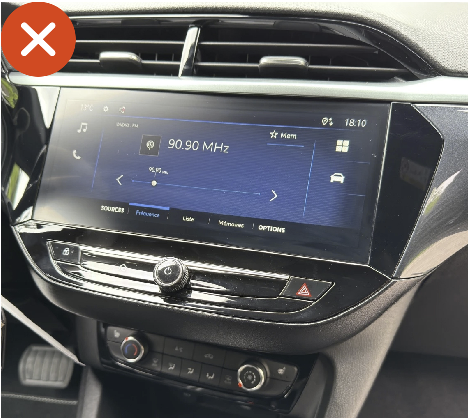 Poste radio d'origine Opel Corsa de 2019 à 2022