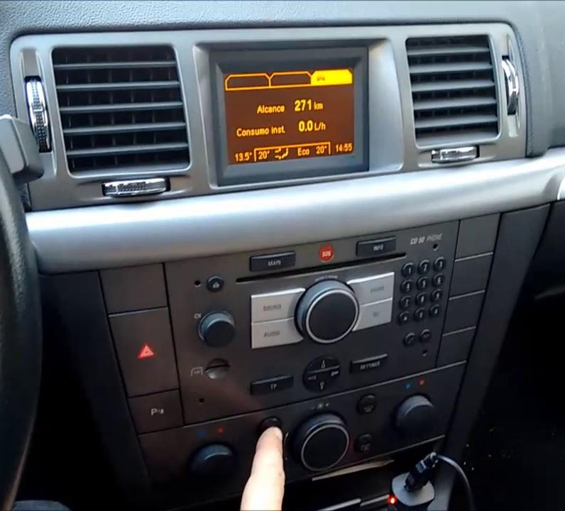 Autoradio origine Opel Vectra de 2002 à 2005