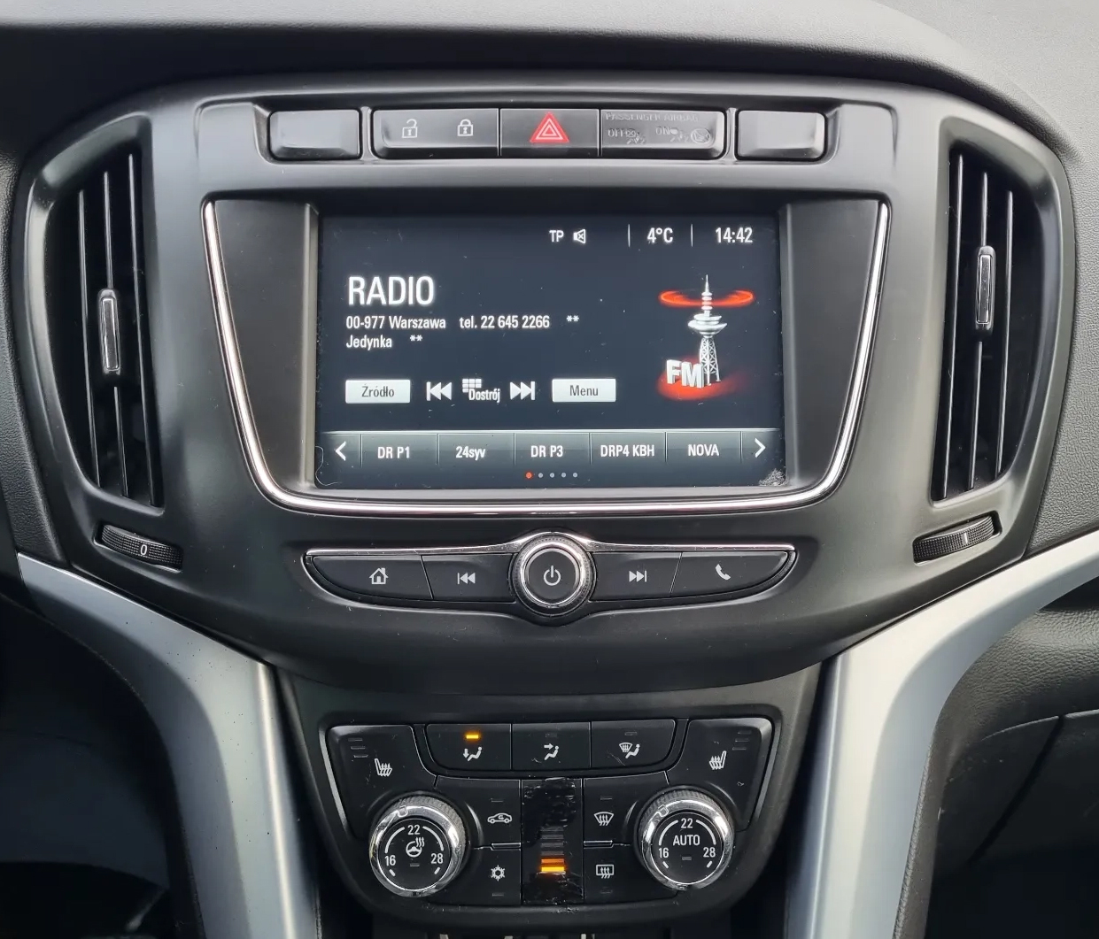 Autoradio origine Opel Zafira Tourer 2016-2019