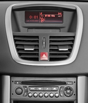 Ecran tactile QLED GPS Carplay et Android 13.0 Peugeot 207