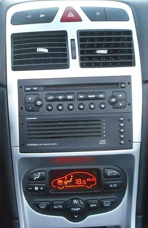 Autoradio origine Peugeot 307 2001-2008