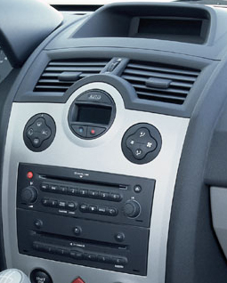 Entretoise Autoradio Double Din pour Renault Mégane 2 - Équipement