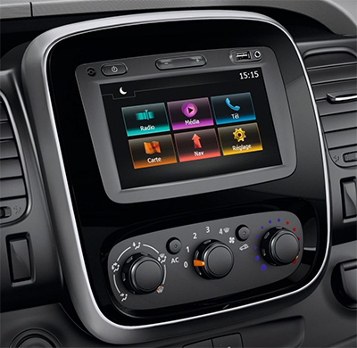 KIT Autoradio multimédia USB/Bluetooth Renault Trafic Captur Master 