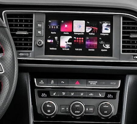 Poste radio d'origine Seat Ateca système audio constructeur