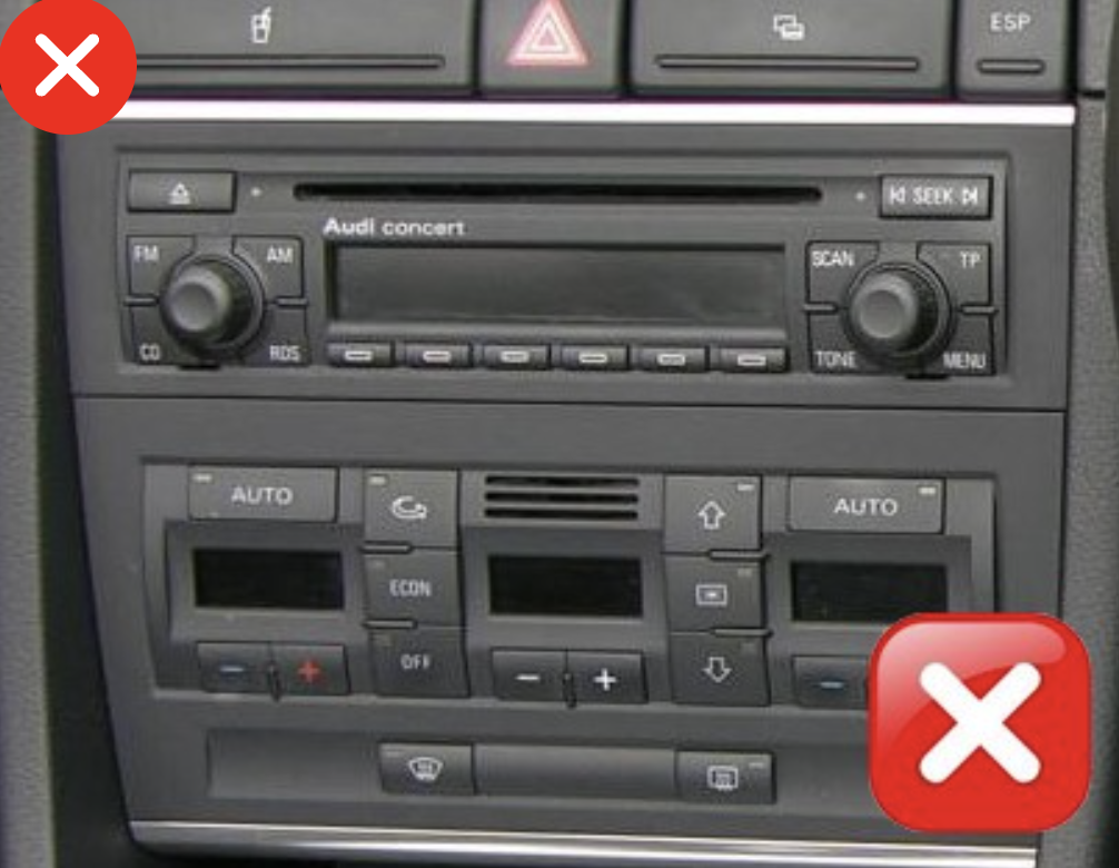 Autoradio d'origine Seat Exeo