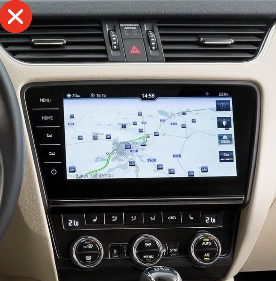 Autoradio d'origine Skoda Octavia