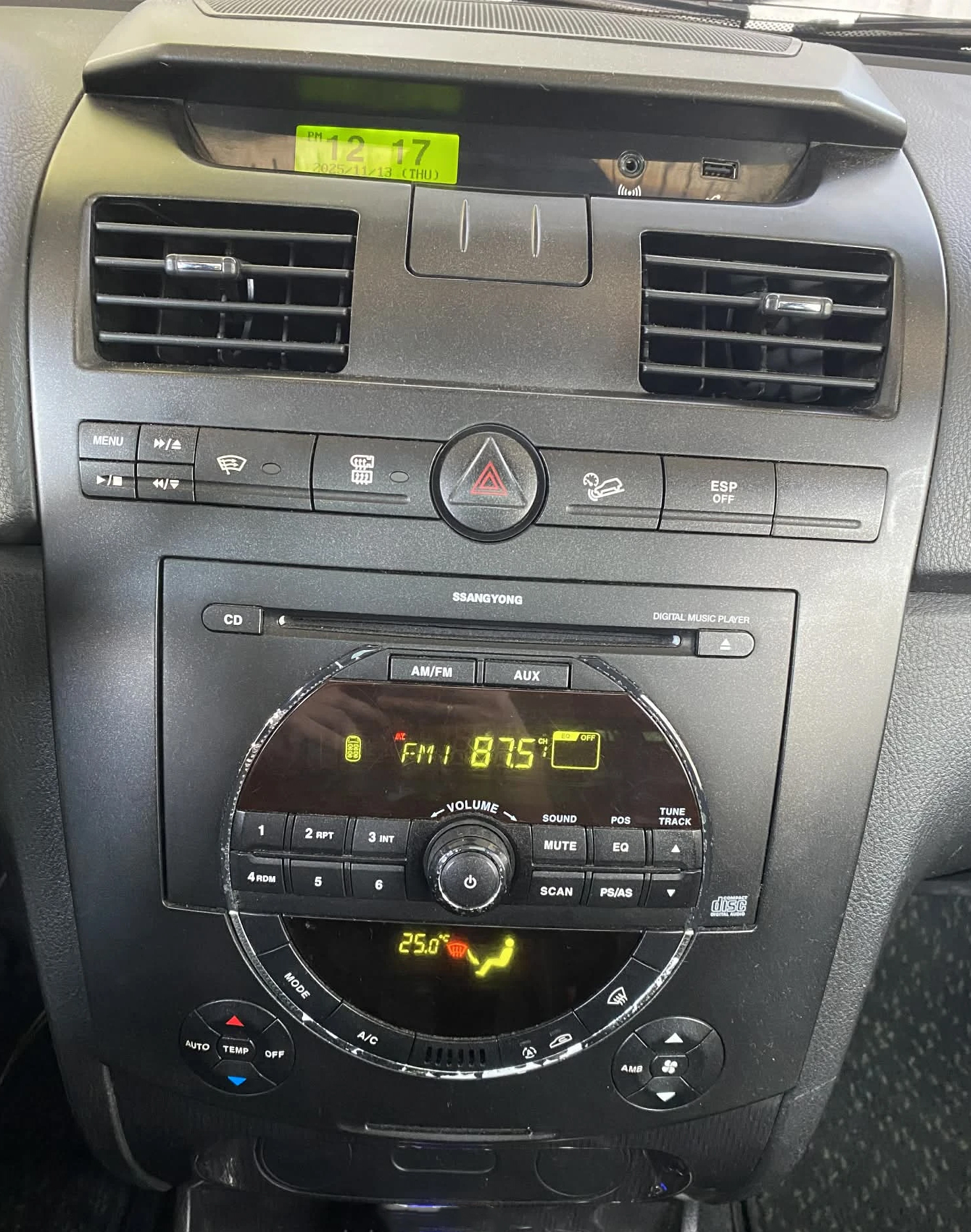 poste d’origine Ssangyong Rexton 2006-2012