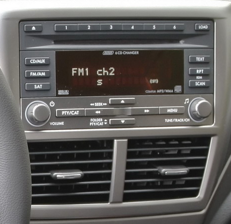 Autoradio d'origine Subaru Forester et Impreza