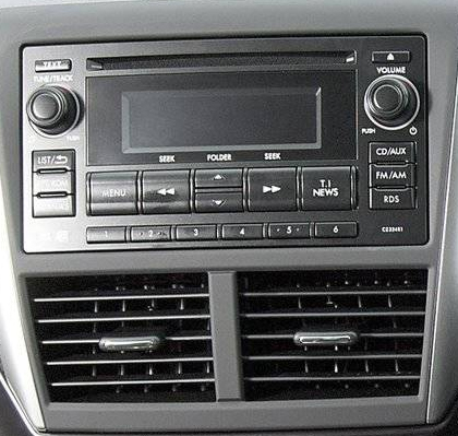 Autoradio d'origine Subaru Forester et Impreza