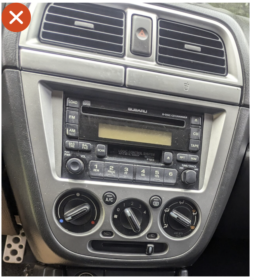 Poste radio d'origine Seat Altea système audio constructeur