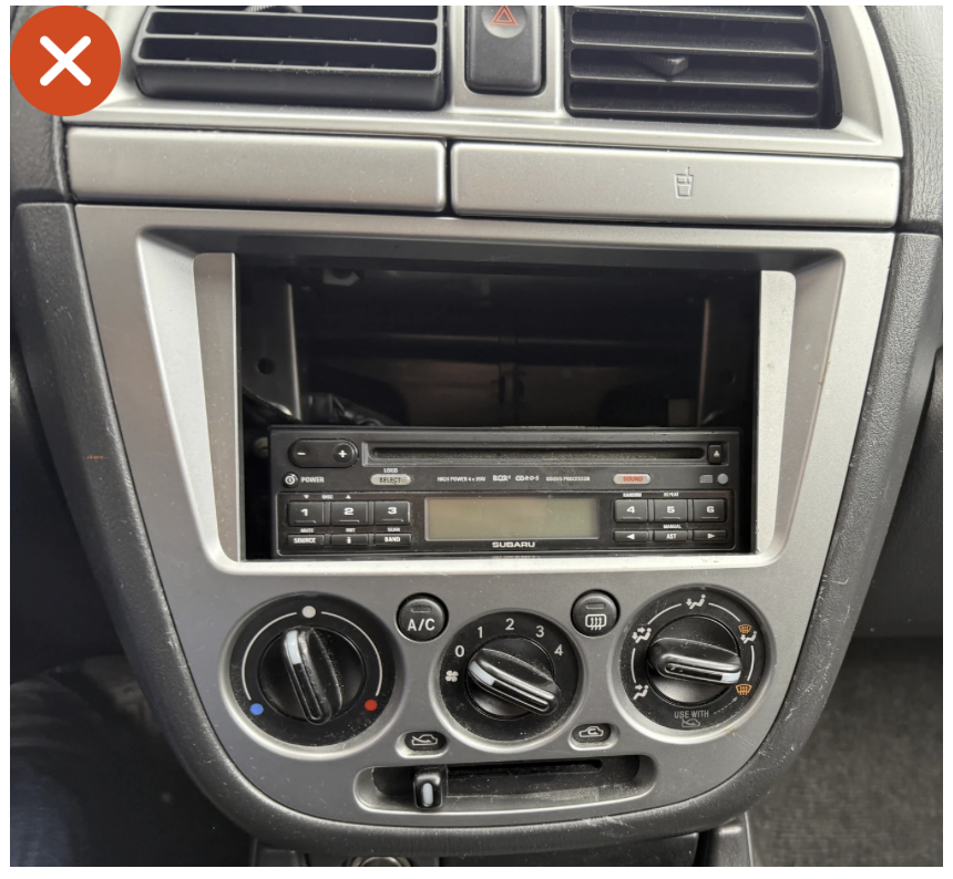 Poste radio d'origine Seat Altea système audio constructeur