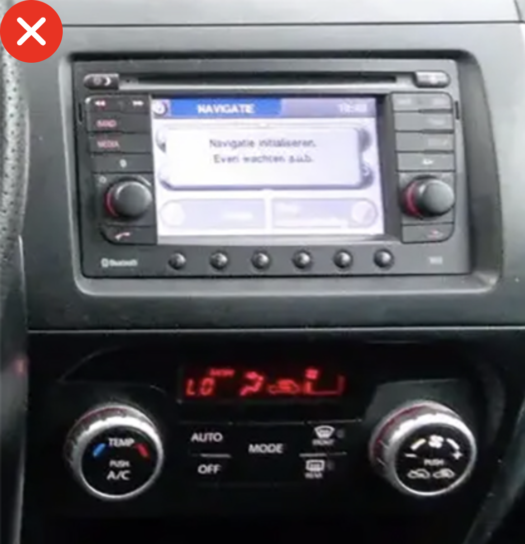 Autoradio d'origine Suzuki SX4