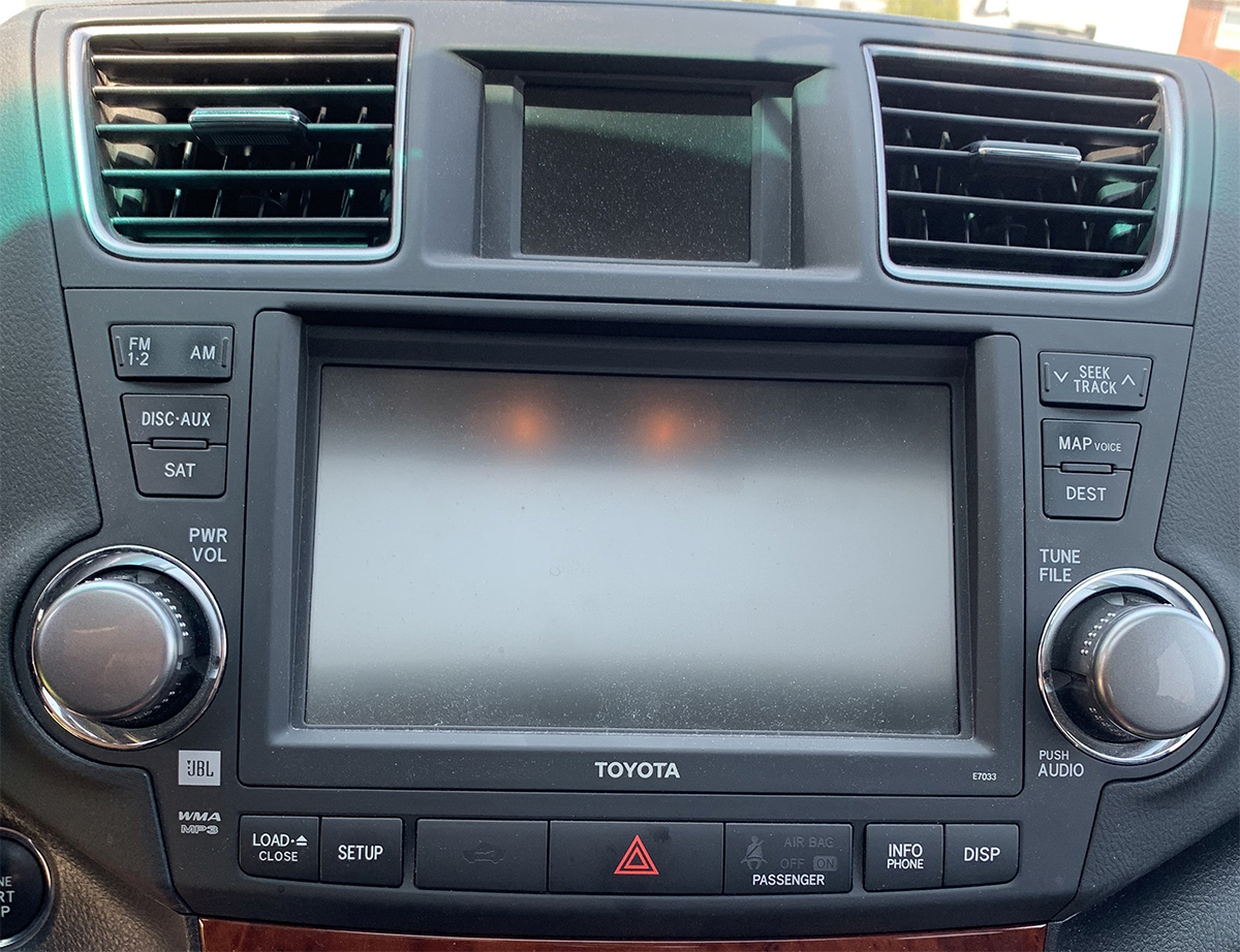 poste d’origine Toyota Highlander 2008-2014
