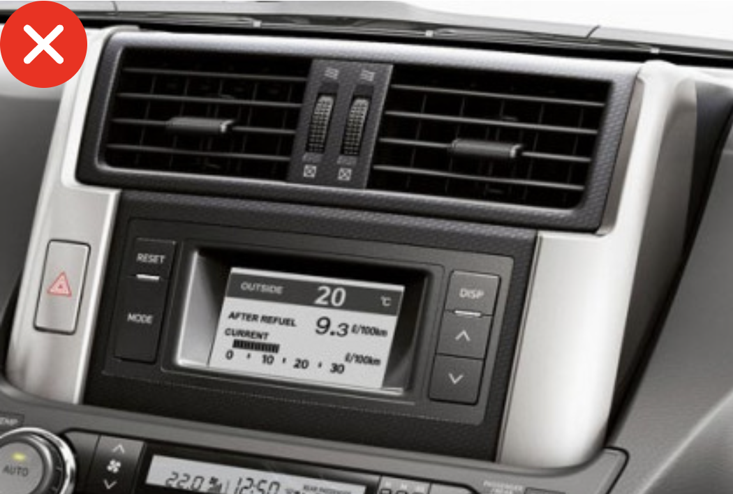 Autoradio d'origine Toyota Land Cruiser 150