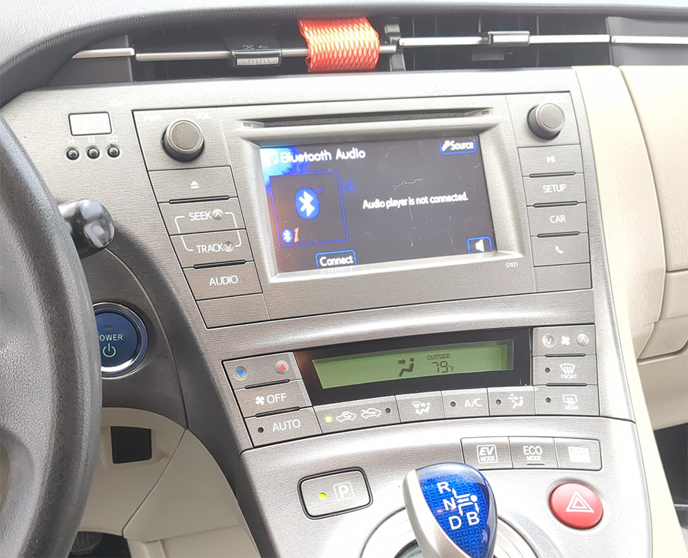 Autoradio d'origine Toyota Prius