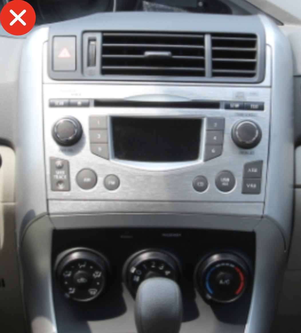 Autoradio d'origine Toyota Verso