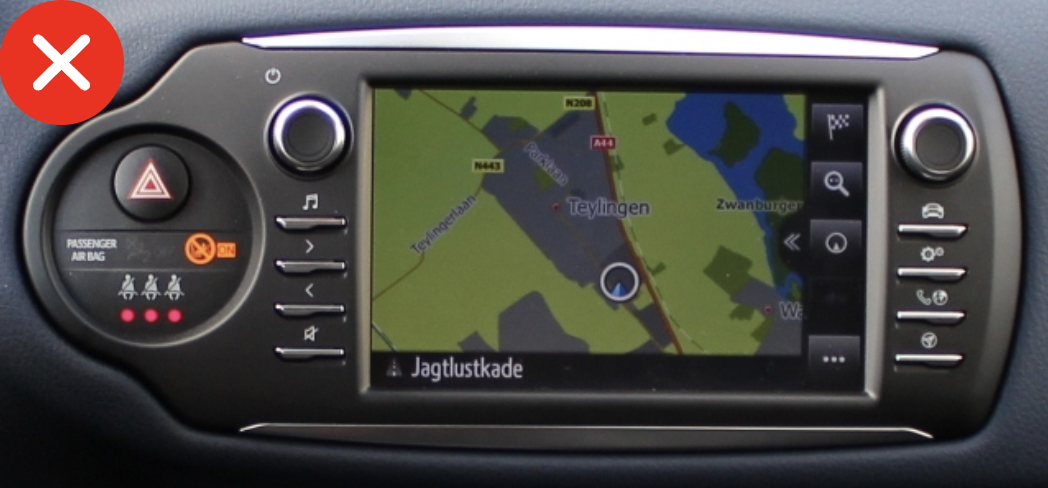 Autoradio d'origine Toyota Yaris
