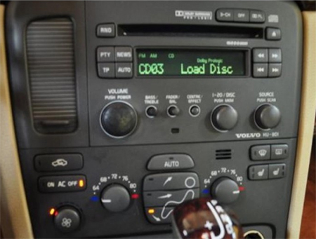 Poste radio d'origine Volvo S80 1998-2006