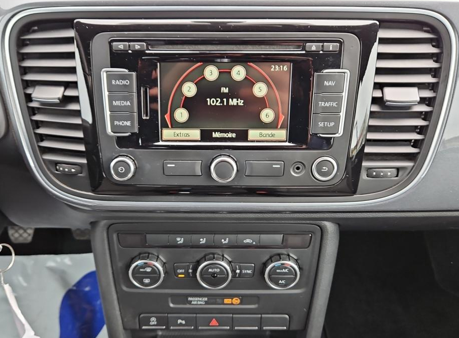 Système audio Volkswagen Beetle constructeur origine