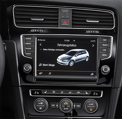 Tablette tactile Android 13.0 + Apple Carplay Volkswagen Golf VII