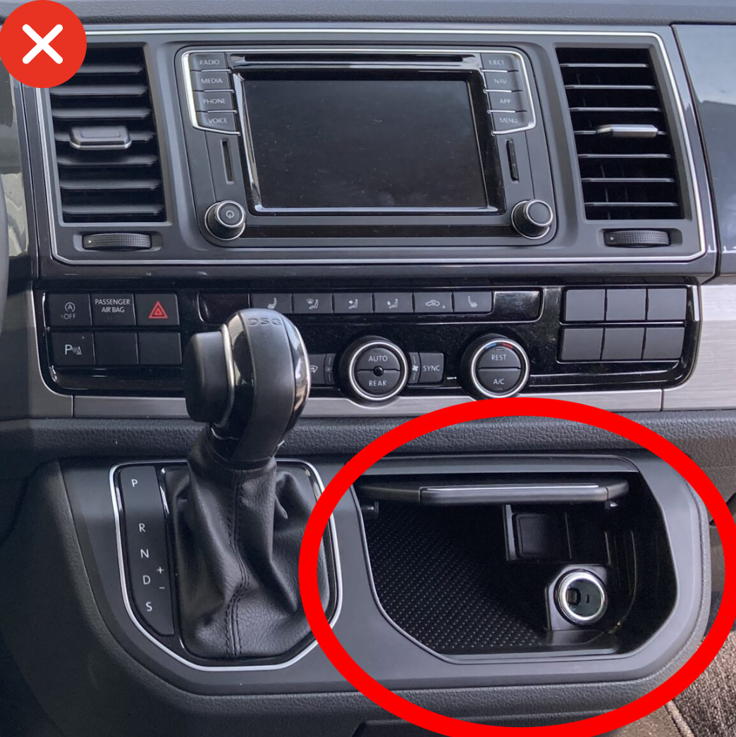 Autoradio d'origine Volkswagen Transporter T6 et Multivan