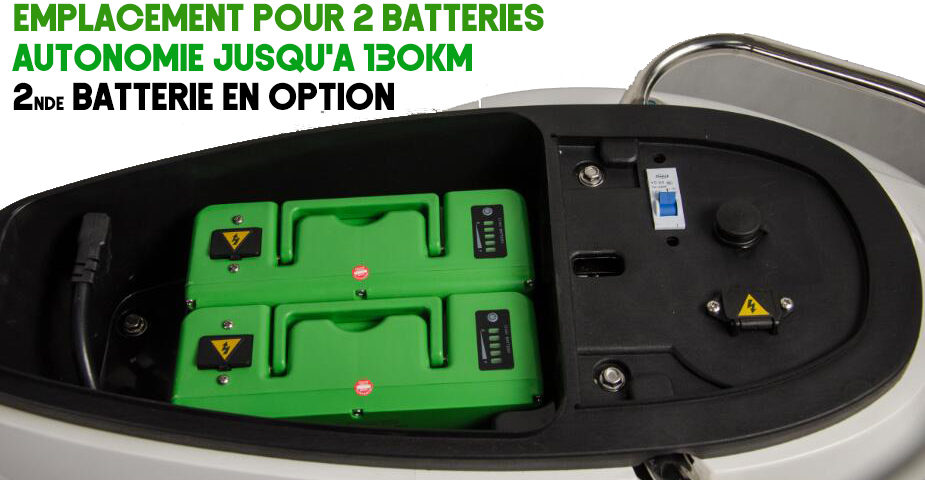 Batterie 60V20Ah et 38Ah pour Scooter électrique Lycke Ride50