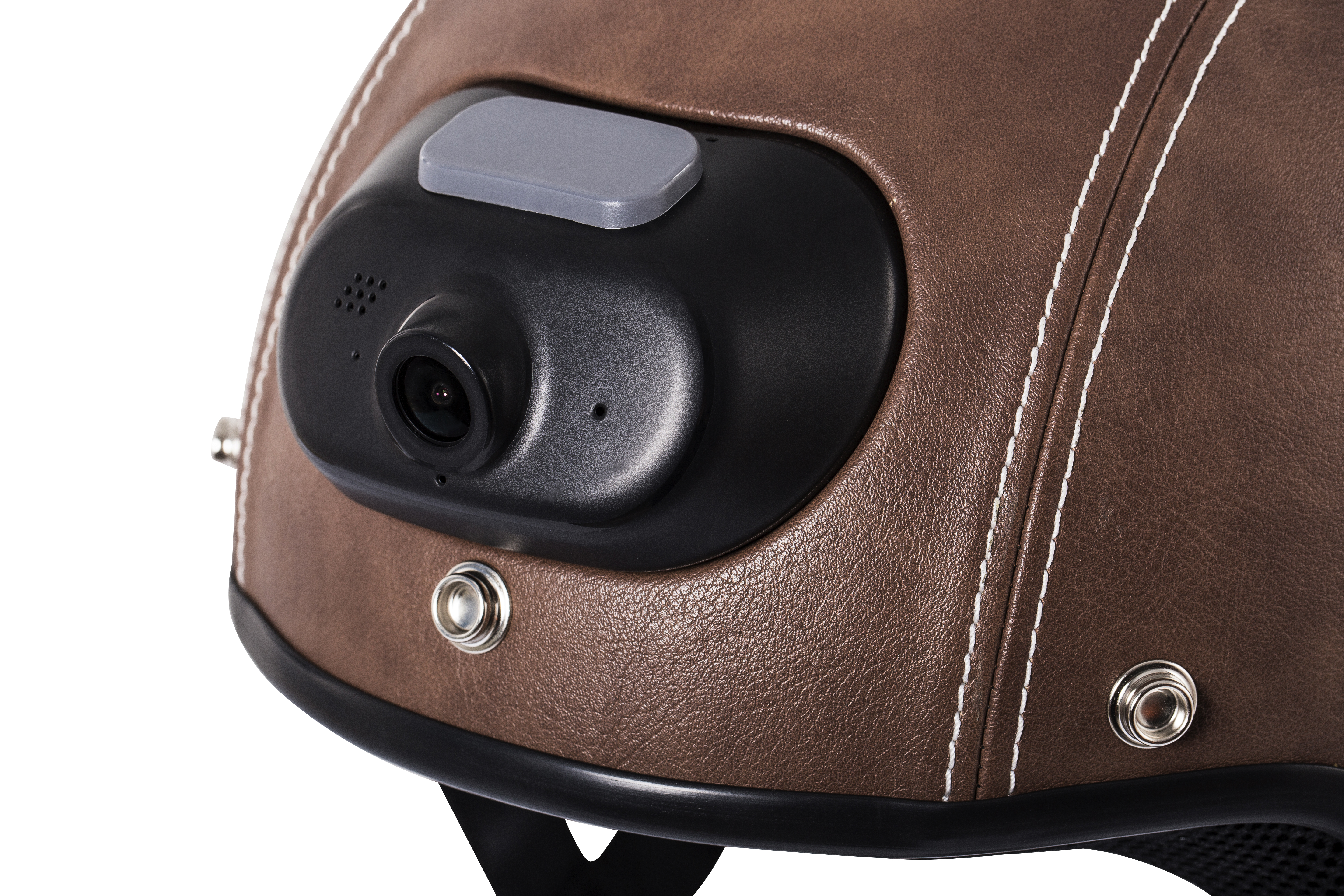 Casque Airwheel C6 Cuir Avec Caméra Hd 2k Intégrée Roulez Ecolocom